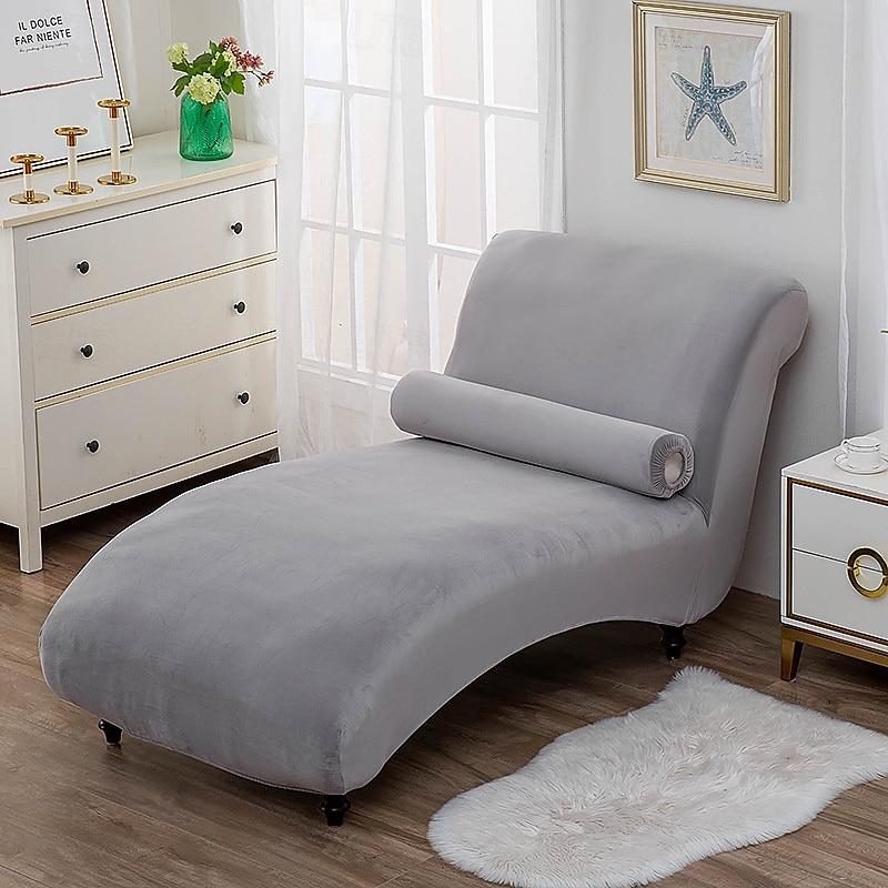 housse de chaise longue en velours housse de luxe pour salon housse de chaise longue d'intérieur extensible ultra douce lavable en machine de 2025 ? $39.99 –P2