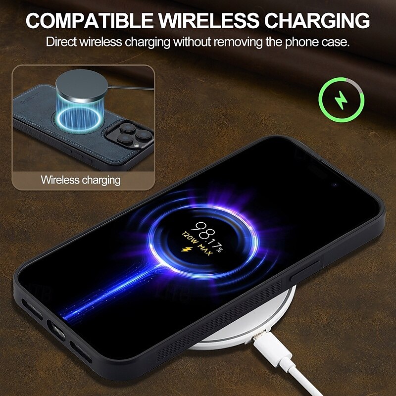 2025年 電話 ケース 用途 iPhone 16 Pro Max プラス iPhone 16 Proマックス iPhone 15 プロマックスプラス iPhone 15 Pro Max iPhone 14 13 12 11 Pro Max Plus iPhone 13 12 11 Pro Max バックカバー 磁石バックル ワイヤレス充電をサポート 耐衝撃 レトロ風 TPU PC コレクション – $14.99 –P5