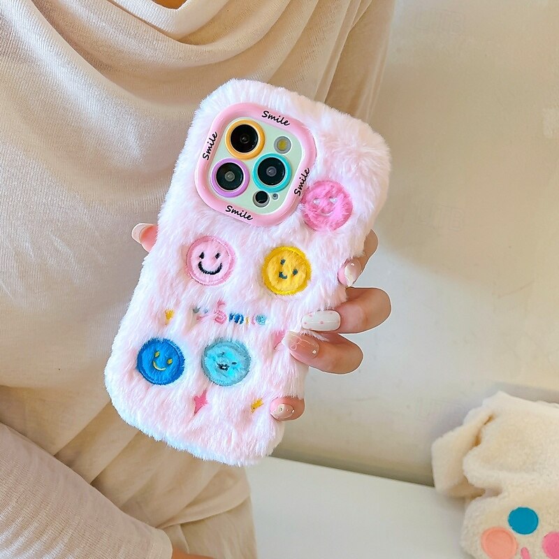 2025年 電話 ケース 用途 iPhone 16 Pro Max プラス iPhone 16 Proマックス iPhone 15 プロマックスプラス iPhone 15 Pro Max iPhone 14 13 12 Pro Max Plus iPhone 14 Pro Max iPhone 13 12 11 Pro Max バックカバー スタンド付き 耐衝撃 レトロ風 プラッシュ  コレクション – $17.99 –P12