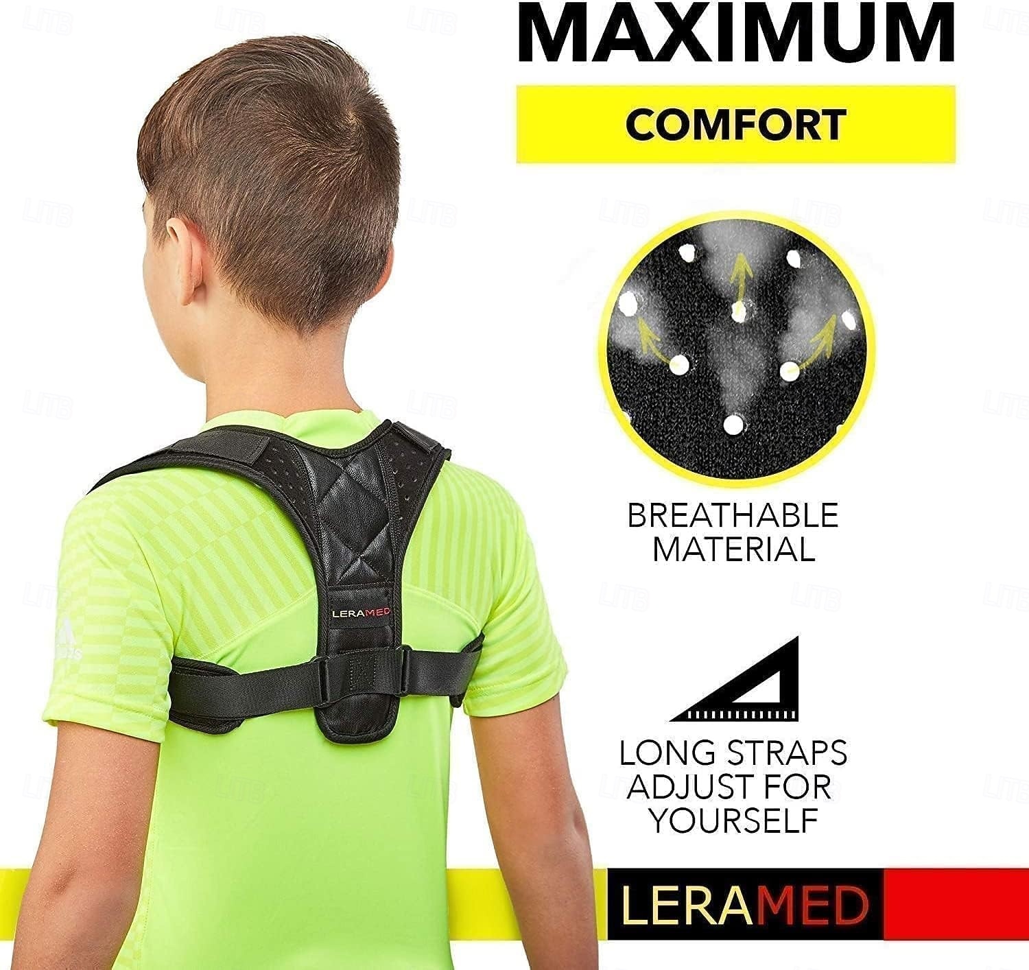 Posture Corrector for Men and Women - Adjustable Upper Back Brace for Clavicle Support and Providing Pain Relief from Neck, Back and Shoulder 2026 - $25.99 –P4