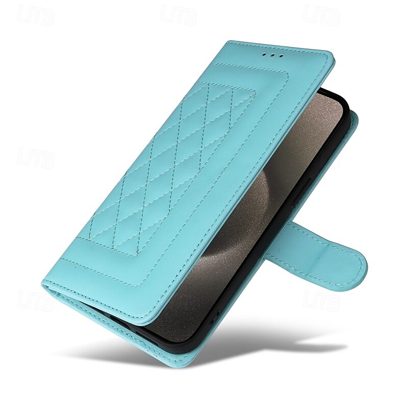 هاتف غطاء من أجل ايفون 16 برو ماكس بلس آيفون 15 برو ماكس بلس iPhone 14 13 12 11 Pro Max Plus iPhone 14 Pro Max iPhone 13 12 11 Pro Max غطاء الوجه مع حامل مع رباط المعصم فتحة لبطاقة مكتب  /  الأعمال 2025 - $15.99 –P6