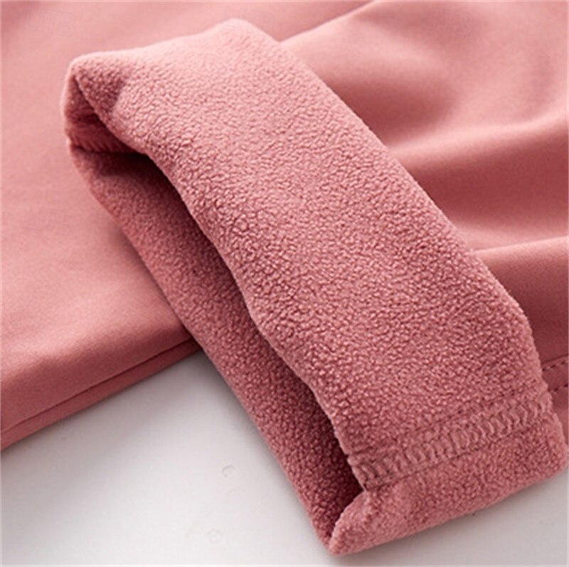 Mujer Pantalones para senderismo Pantalones impermeables de senderismo Pantalones con forro polar Militar Al aire libre Ajuste regular Mantiene abrigado Impermeable Resistente al Viento Suave 2025 - $46.99 –P2