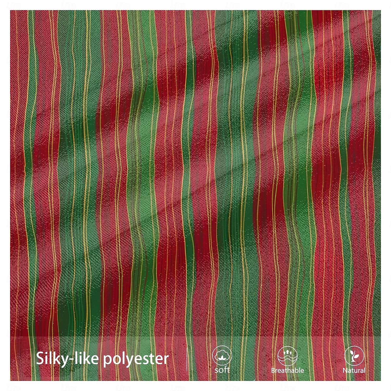 Kerstmis Voor heren Gestreept Pakken Medium Taille Casual Feest Buiten Huis Vetoketju Zak Broek met rechte pijpen Zomer Lente Herfst 3D-afdrukken Roze Rood Oranje 2025 - $36.99 –P6