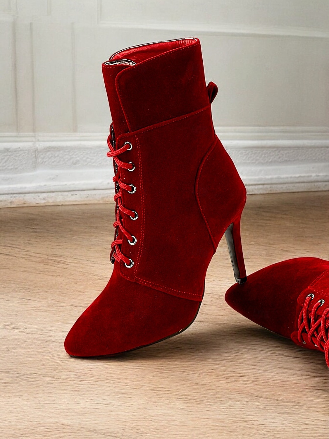 bottes à talons hauts à lacets jaunes pour femmes – des chaussures audacieuses et tendance pour des tenues à la mode et des occasions spéciales de 2025 ? $46.99 –P3