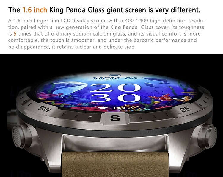 GT45 Smart Watch Men Bluetooth Call Outdoor Sports Voice Assistant Compass Health Monitoring Fitness Tracker Smartwatch 2025 - $68.99 –P3