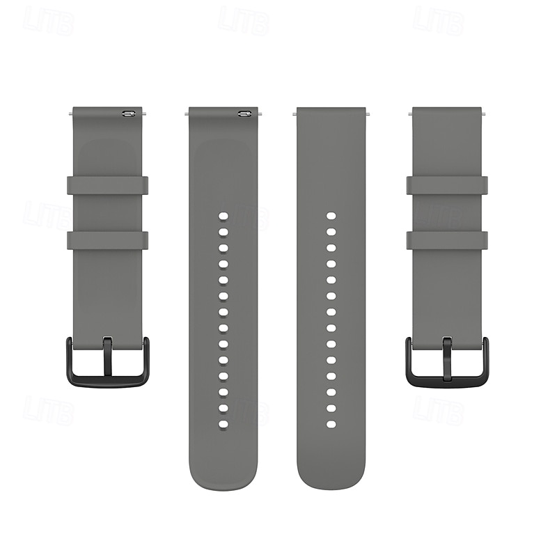 حزام الساعة الذكية متوافق مع Amazfit هوامي أمازفيت ستراتوس 2 أمازفيت بيس ستراتس أمازفيت Amazfit GTR 47mm Amazfit GTR 2e ساعة ذكية حزام قابل للتعديل حلقة فردية عصابة الرياضة إستبدال معصمه 2025 - $11.99 –P16