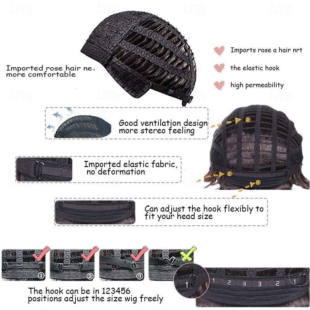 2025年 メンズウィッグ ショート カーリーウィッグ 合成アフロ ハロウィンコスチューム コスプレウィッグ 男性用ウィッグキャップ付き  コレクション – $18.99 –P8