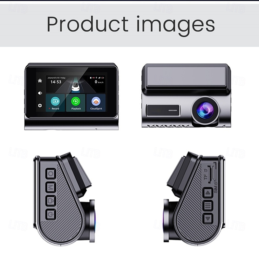 Dashcam Cameras Video Recorder Dual Lens Front and Rear Dash Cam for Cars Remote Intercom and Remote Playback 2025 - $223.49 –P19
