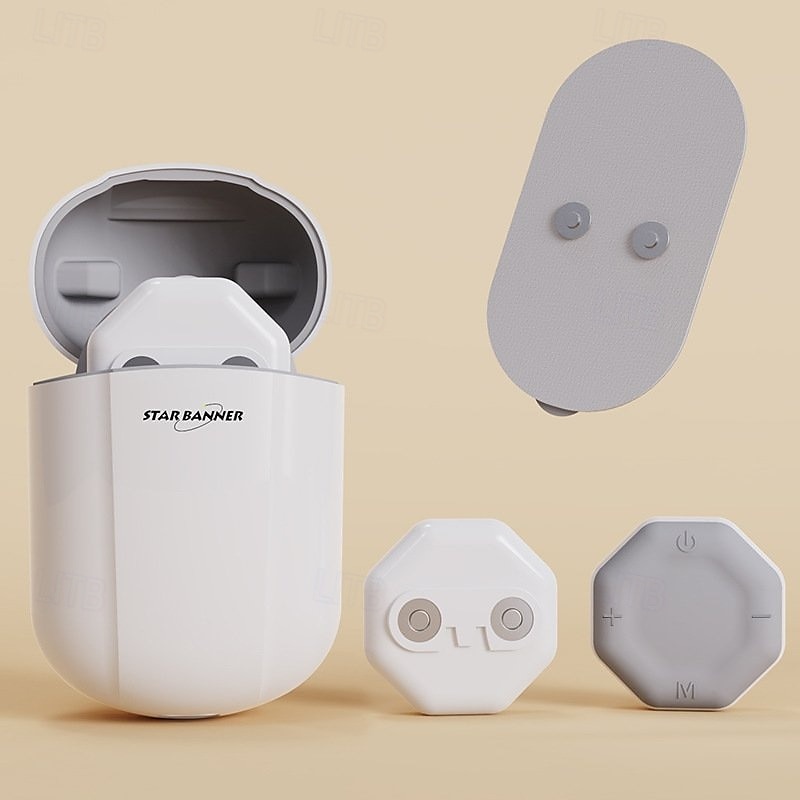 Portable Cordless TENS Massage Patch Pain Relief Muscle Stimulation Patch Rechargeable with Charging Case Electric Pulse Patch for Relaxation 2025 - $39.99 –P8