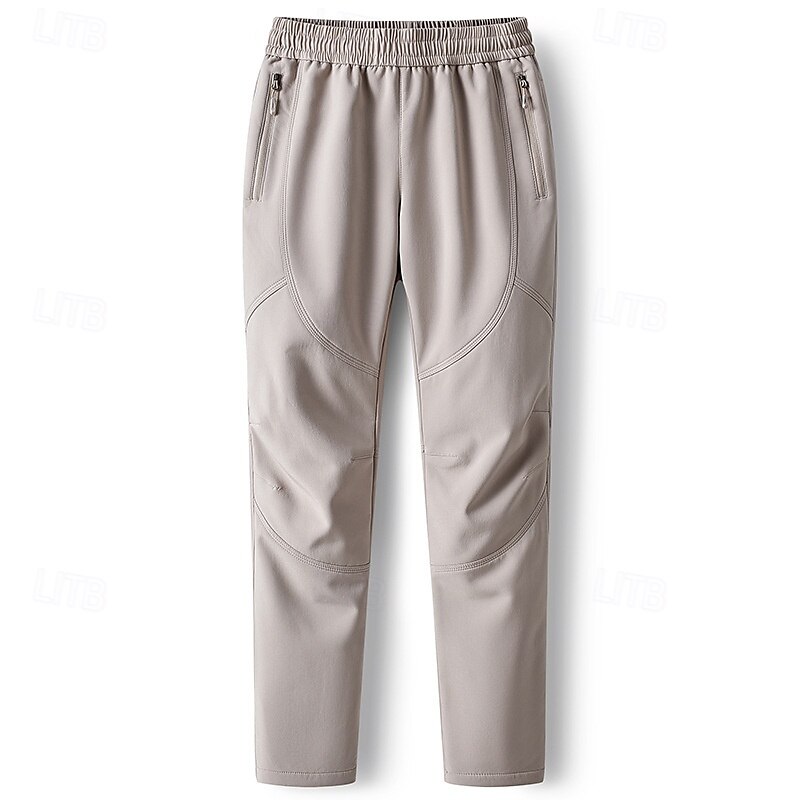 Mujer Pantalones para senderismo Pantalones impermeables de senderismo Pantalones con forro polar Militar Al aire libre Ajuste regular Mantiene abrigado Impermeable Resistente al Viento Suave 2025 - $46.99 –P9