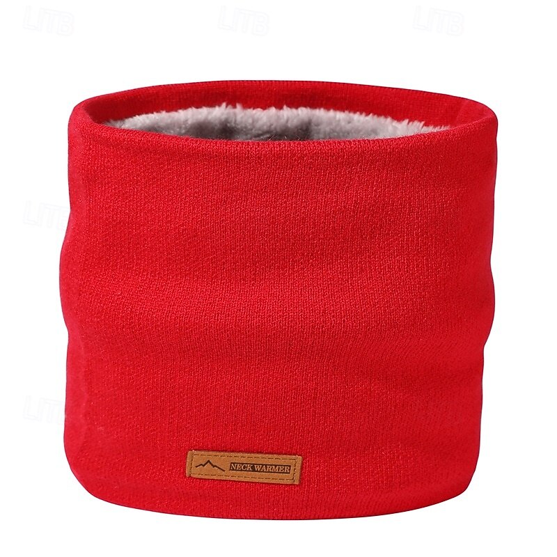 Polaina de cuello Tubo de cuello Bragas Portátil Resistente al Viento Suave Invierno Otoño Hombre Mujer Pesca Actividad 2025 - $10.49 –P7