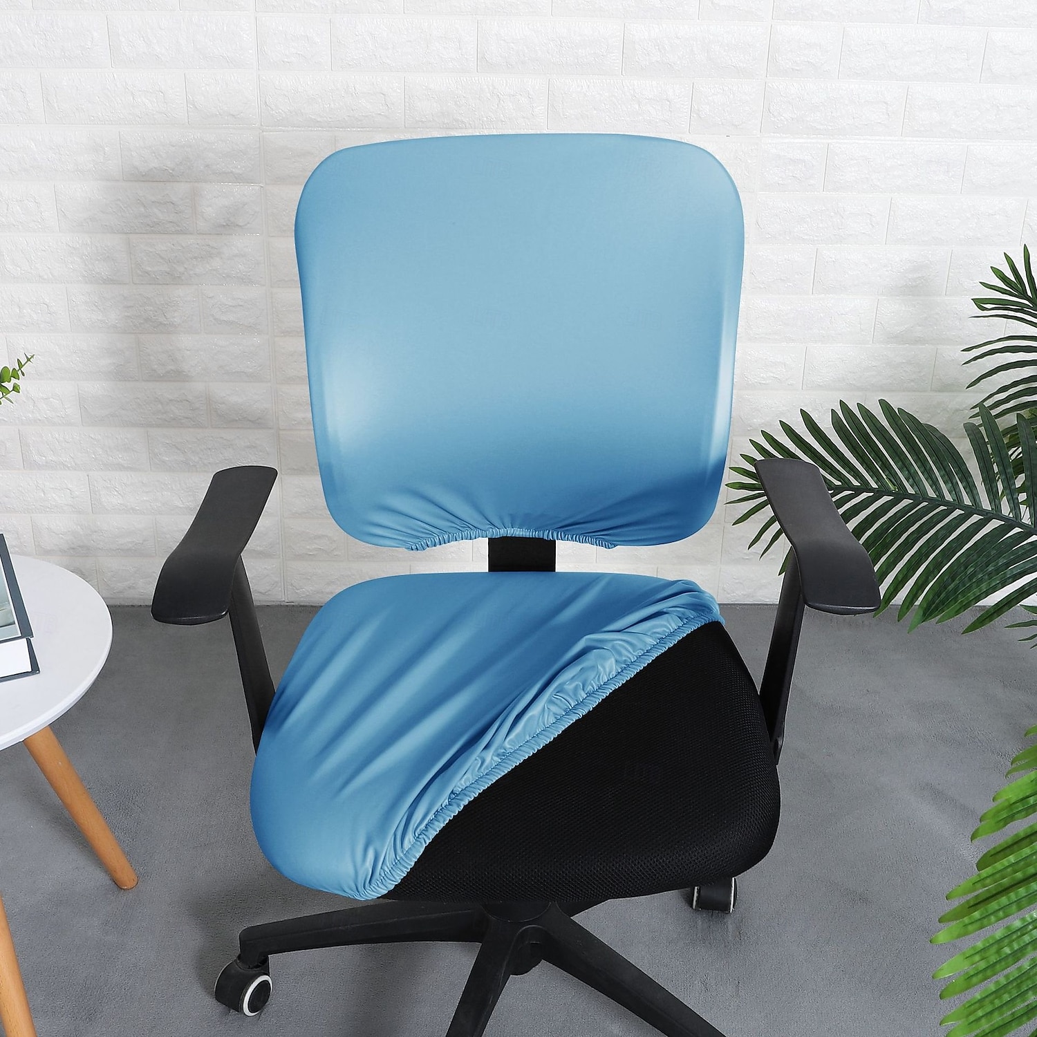 PU Leather Office Chair Cover Durable and 100% Waterproof Slipcover Perfect for Protecting and Refreshing Your Office Chair Adds a Sleek, Professional Look to Your Workspace Decor 2025 - $15.49 –P4