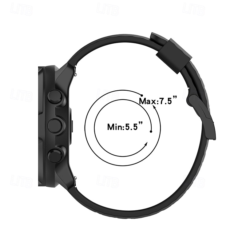Smart Watch Band Compatible with Suunto Suunto 7 Smartwatch Strap Adjustable Sport Band Replacement  Wristband 2025 - $16.99 –P3