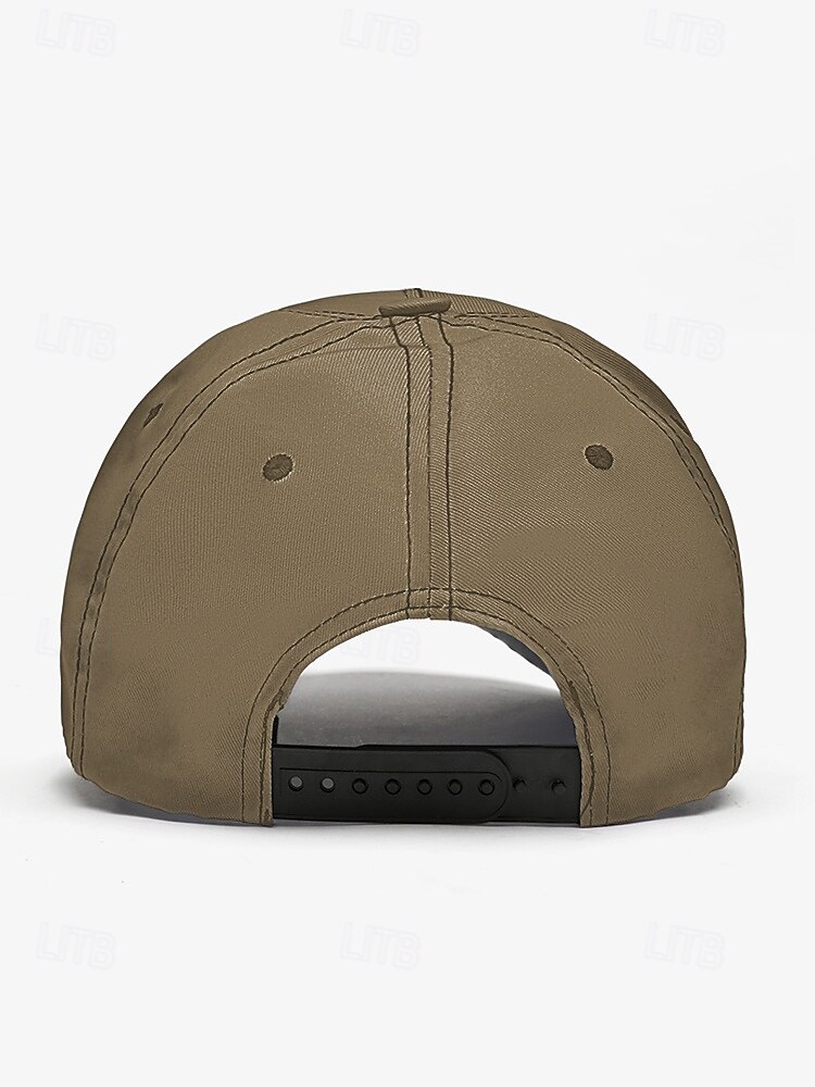 Men's Adjustable Baseball Cap with Patriotic Deer Print and American Flag Design - Outdoor Sports and Casual Wear Hat 2025 - $14.99 –P5
