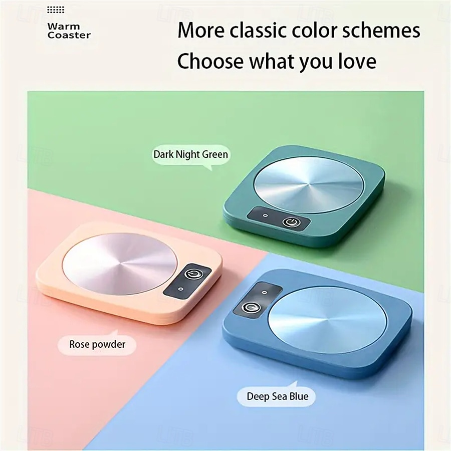 USB Electric Mug Mat Constant Temperature Intelligent Warm Coaster Rapid Heating Mug Heater Warmer Office Low Power Home Office Gift 2026 - $14.99 –P10