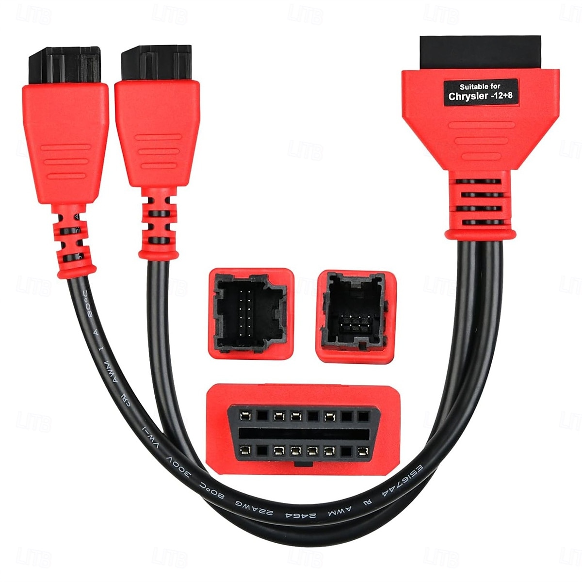 محول obd2 الأصلي لكرايسلر 12 &8 موصل كابل برمجة كابل بروتوكول بوابة التجاوز 2025 - $26.99 –P7