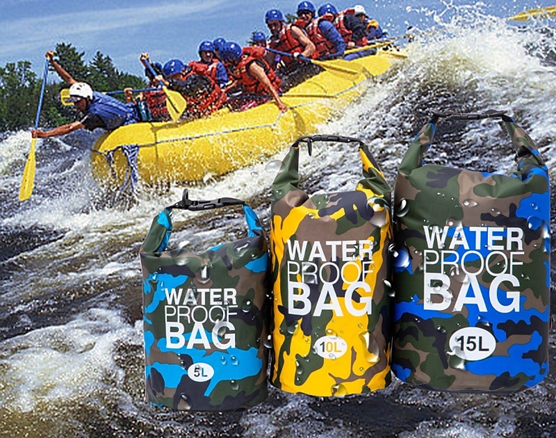 2/5/10/15/20/30 L Sac à dos Daypack Sac à  dos Rucksack Impression Pluie Etanche Design Anatomique Portable Durable Extérieur Randonnée Camping Militaire Nylon Jaune Bleu Roi Fuchsia de 2025 ? $12.49 –P2
