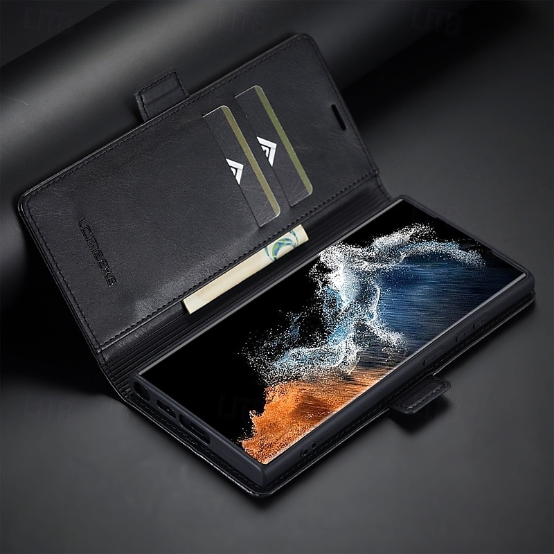 телефон Кейс для Назначение SSamsung Galaxy S24 S24 Ultra Plus S24 ФЭ S23 S22 S21 S20 Ultra Plus FE A54 A34 A14 А53 A52 Samsung A13 5G Откидная крышка со стендом Магнитный Разъем для карты Ретро 2025 - $18.99 –P13