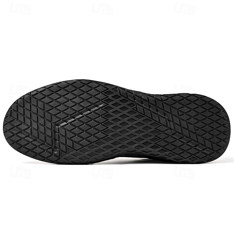 baskets décontractées en similicuir marron pour hommes avec lacets élastiques réglables - semelle antidérapante durable, coupe confortable pour un usage quotidien de 2025 ? $46.99 –P6
