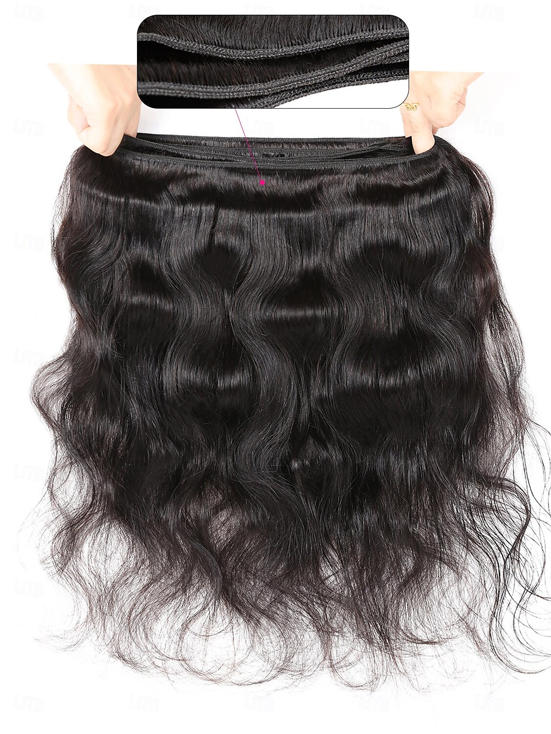 1 fasci di capelli umani ondulati brasiliani estensioni di capelli umani remy per le donne del 2025 a $42.99 –P2
