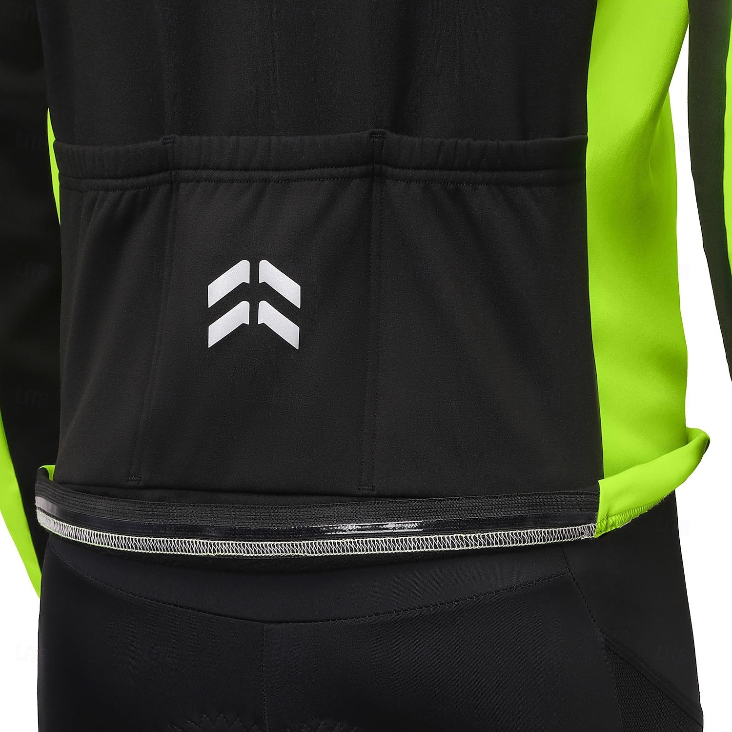Arsuxeo Herren Fahrradjacke Radjacke Fleecejacke Winter Radfahren Warm Feuchtigkeitsableitung Atmungsaktivität Fahhrad Jacke Kapuzenshirt MTB Mountain Rennrad Radfahren in der Stadt Schwarz Orange 2025 - $54.99 –P12