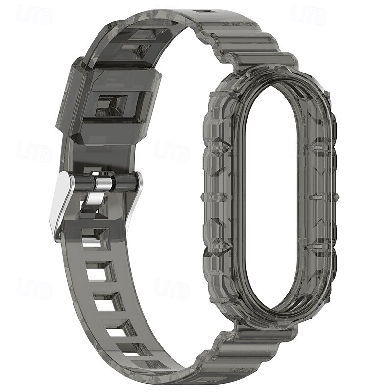 Älykäs ranneke Yhteensopiva Xiaomi Mi Band 8 Älykello Hihna Säädettävä Solo Loop Urheiluhihna Korvaus Ranneke 2025 - $12.99 –P12