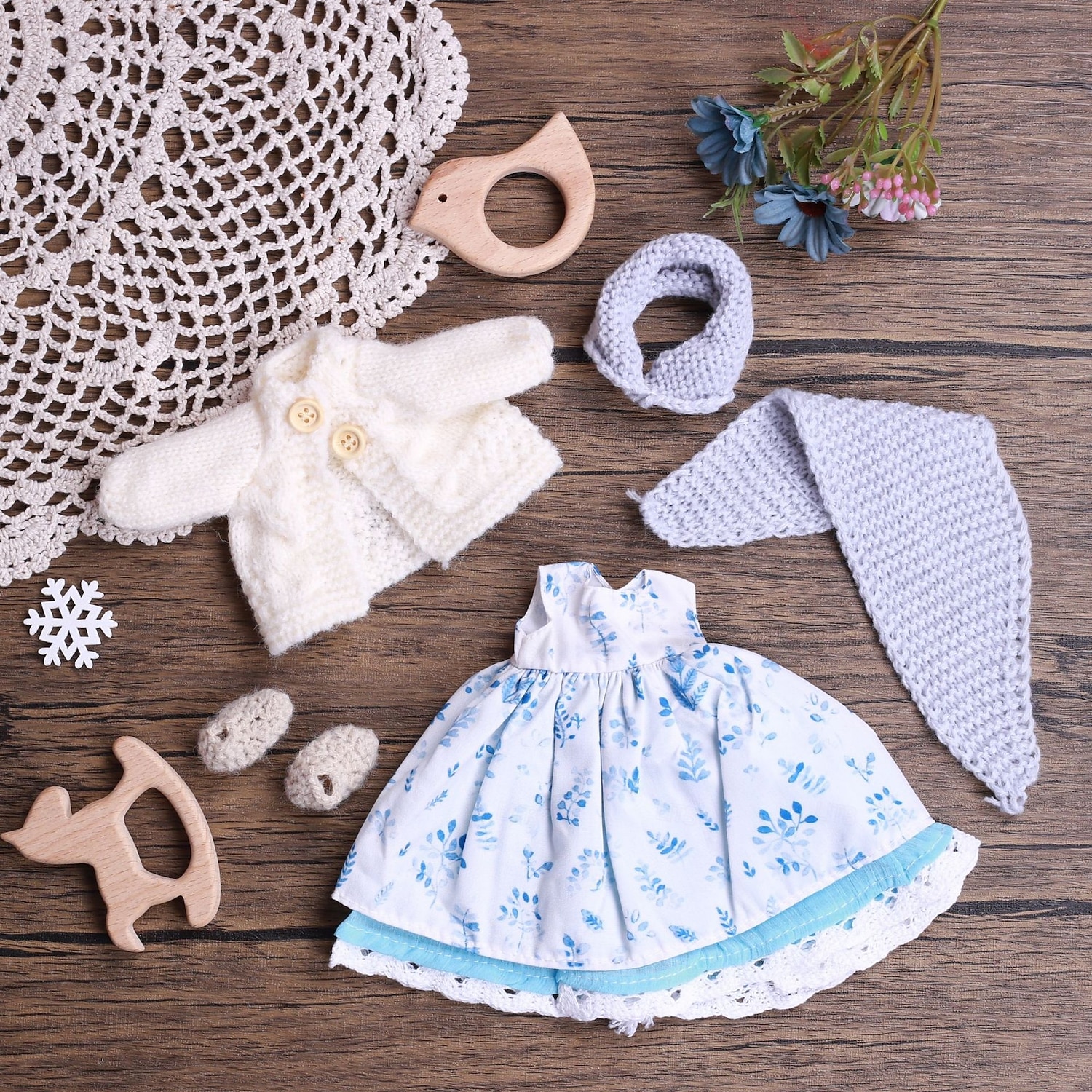 Handmade Waldorf Doll Clothes Set for 12 inch Doll Handmade Muppet Doll for Christmas Gifts 2026 - $25.99 –P3