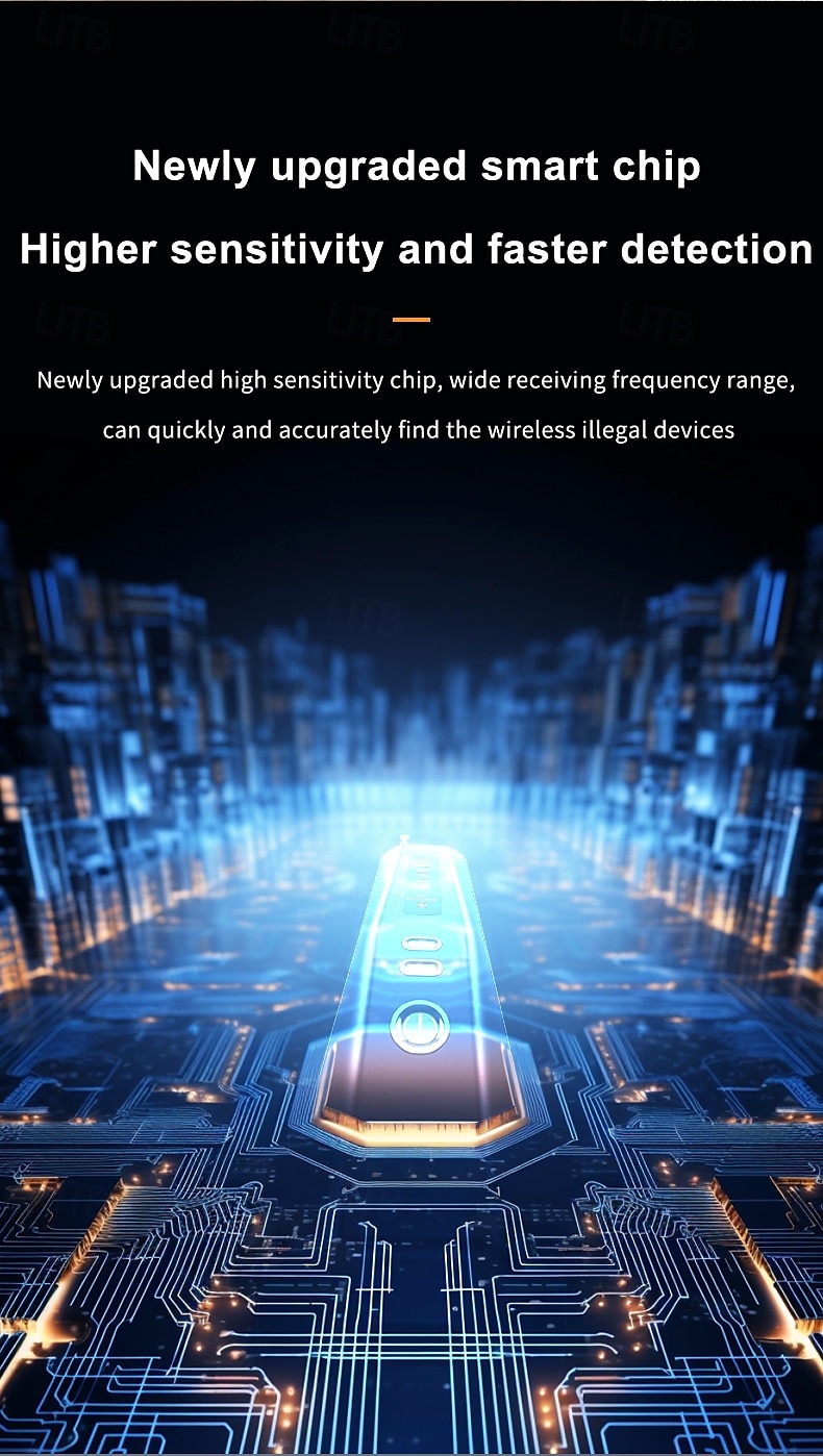 Hidden camera Infrared detector Anti-spy car GPS tracking listening device RF wireless signal scanner Gadget Security protection 2025 - $44.99 –P8