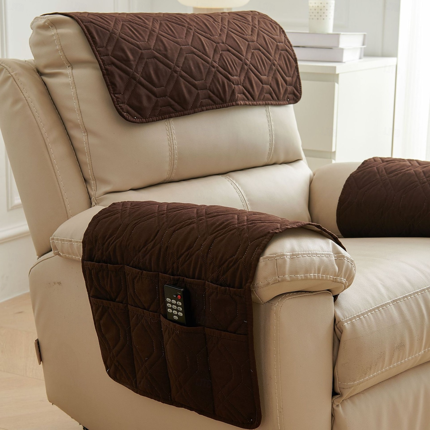 Housse d'accoudoir extensible et durable, housse de protection parfaite pour protéger et rafraîchir les accoudoirs d'un canapé, d'un canapé ou d'une chaise, ajoute du confort et prolonge la durée de de 2025 ? $47.99 –P12