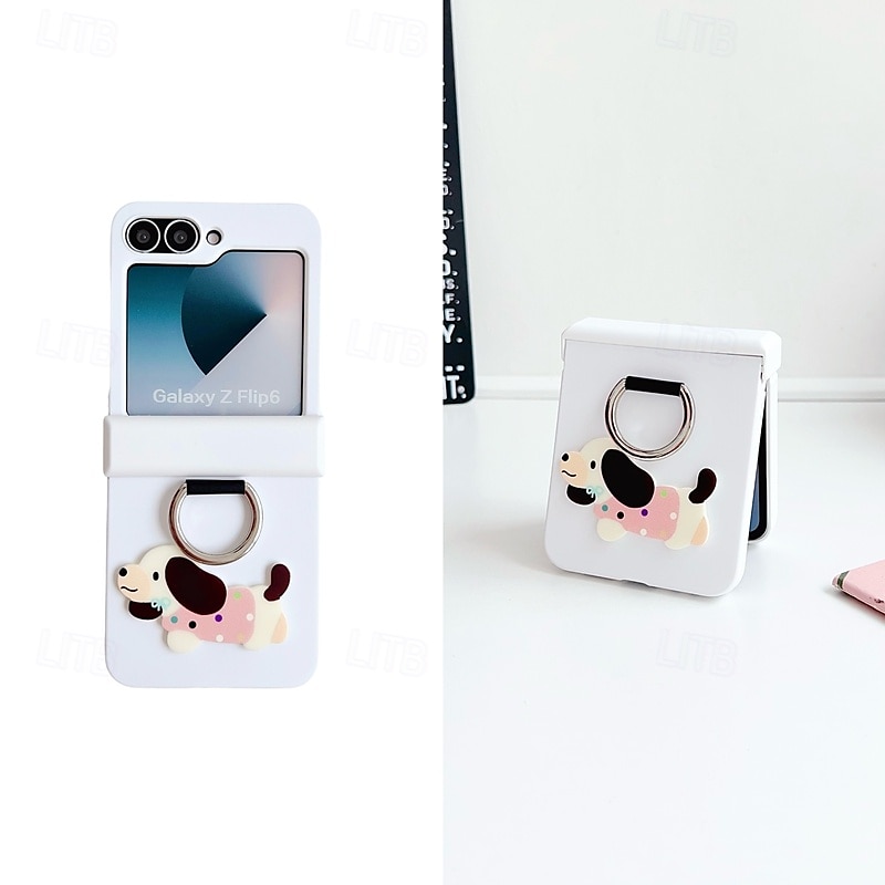telefone Capinha Para Z Flip 7 Z Virar 6 Z Flip 5 Z Flip 4 Z Flip 3 Fivela de anel Antichoque Retro TPU Silicone de 2025 por $18.99 –P12