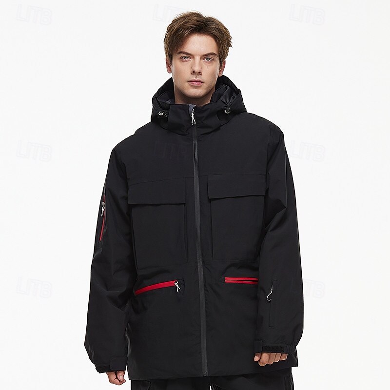 Męskie Damskie Kurtka narciarska Na wolnym powietrzu Zima Keep Warm Wodoodporny Odporność na wiatr Oddychający Top na Kemping i turystyka Snowboard Sporty zimowe 2025 - $189.99 -P3