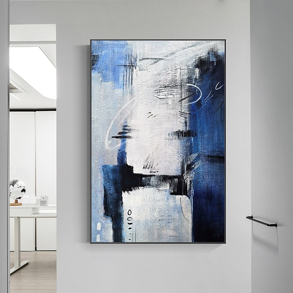 Mintura Handmade Abstract Texture Oil Paintings On Canvas Wall Art Decoration Modern Picture For Home Decor Rolled Frameless Unstretched Painting 2025 - $66.99 –P4