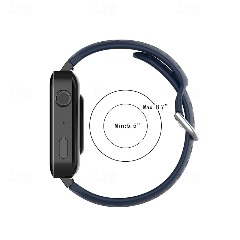 Smart Watch Band Compatible with Xiaomi Xiaomi mi Watch Smartwatch Strap 18mm Adjustable Solo Loop Sport Band Replacement  Wristband 2025 - $10.99 –P1