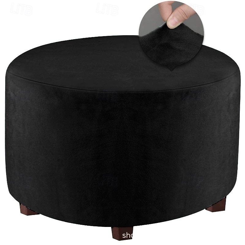 Housse de pouf extensible et durable, parfaite pour protéger et rafraîchir votre pouf, ajoute du style et du confort à n'importe quel décor de salon ou de chambre à coucher de 2025 ? $19.99 –P3