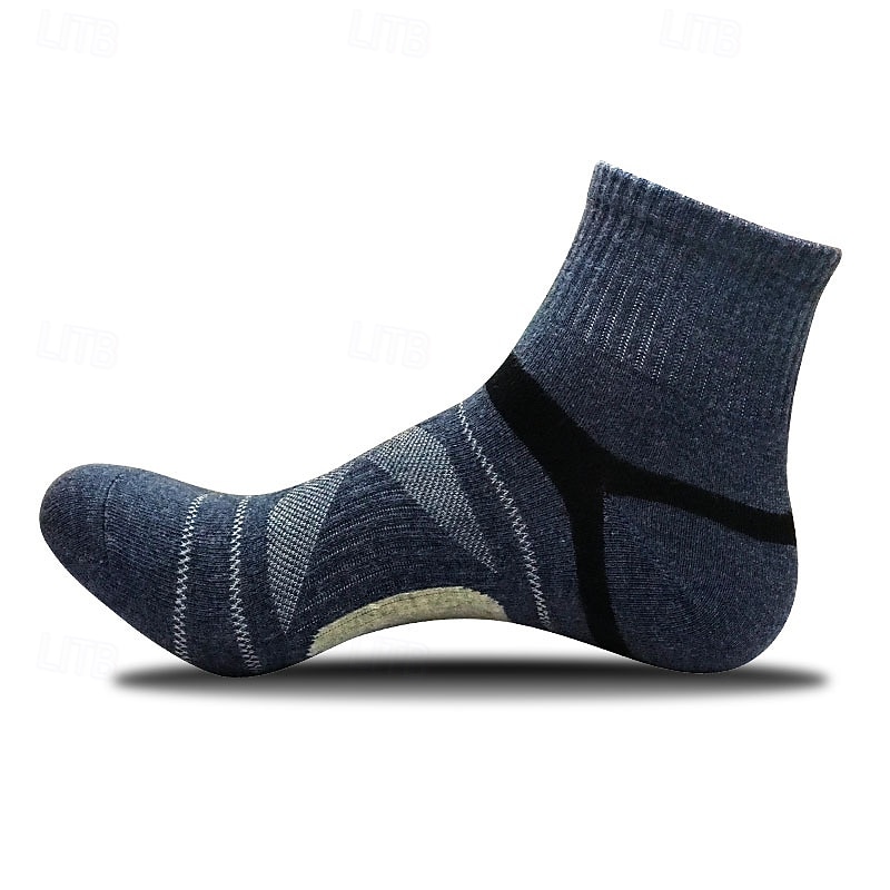 Per uomo 2 coppie Confezioni multiple Calzini Squadra di calcio Calzini da corsa Calzini casual Nero Blu Colore Strisce Sportivo Giornaliero Da mare Di base Medio spessore Primavera Autunno Di del 2025 a $5.99 –P7