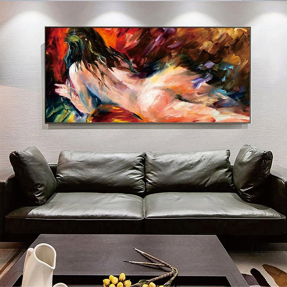 peinture à l'huile nue portrait de femme fait à la main peinture sur toile peinture à l'huile de femmes africaines faite à la main art mural fait à la main idées de décoration moderne peinture pour de 2025 ? €62.76 –P1