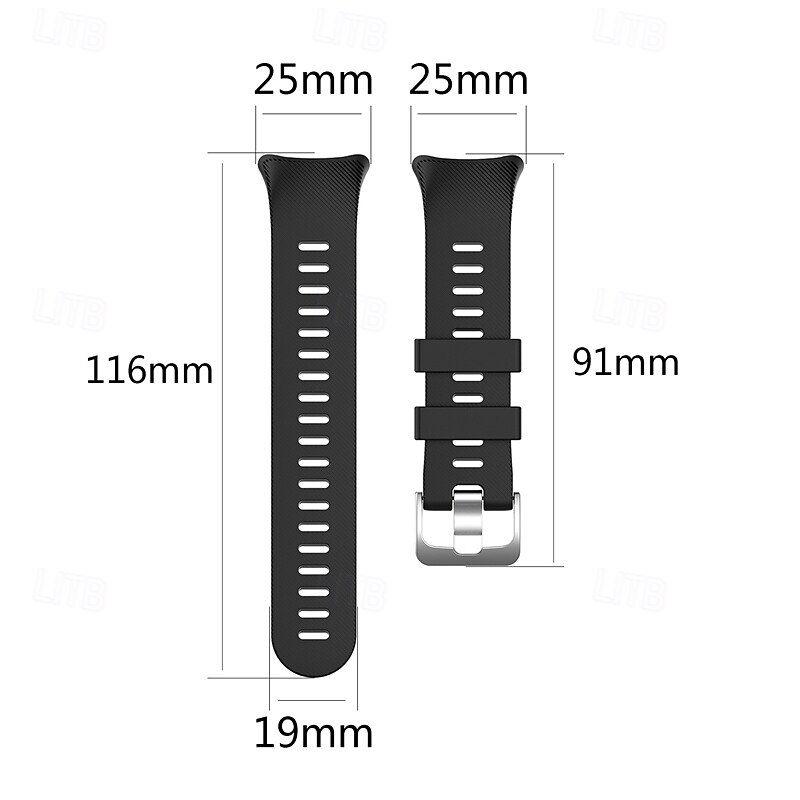 Watch Band for Garmin Forerunner 45/45S, Swim 2 Silicone Replacement Strap Adjustable Sport Band Wristband 2025 - $15.99 –P1
