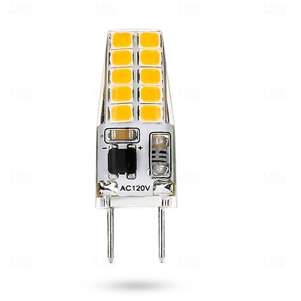 Lot de 10 ampoules LED G8 à intensité variable, 3 W, 20 LED, remplacement de LED en silicone pour lustres halogènes 120 V de 2025 ? $23.99 –P1
