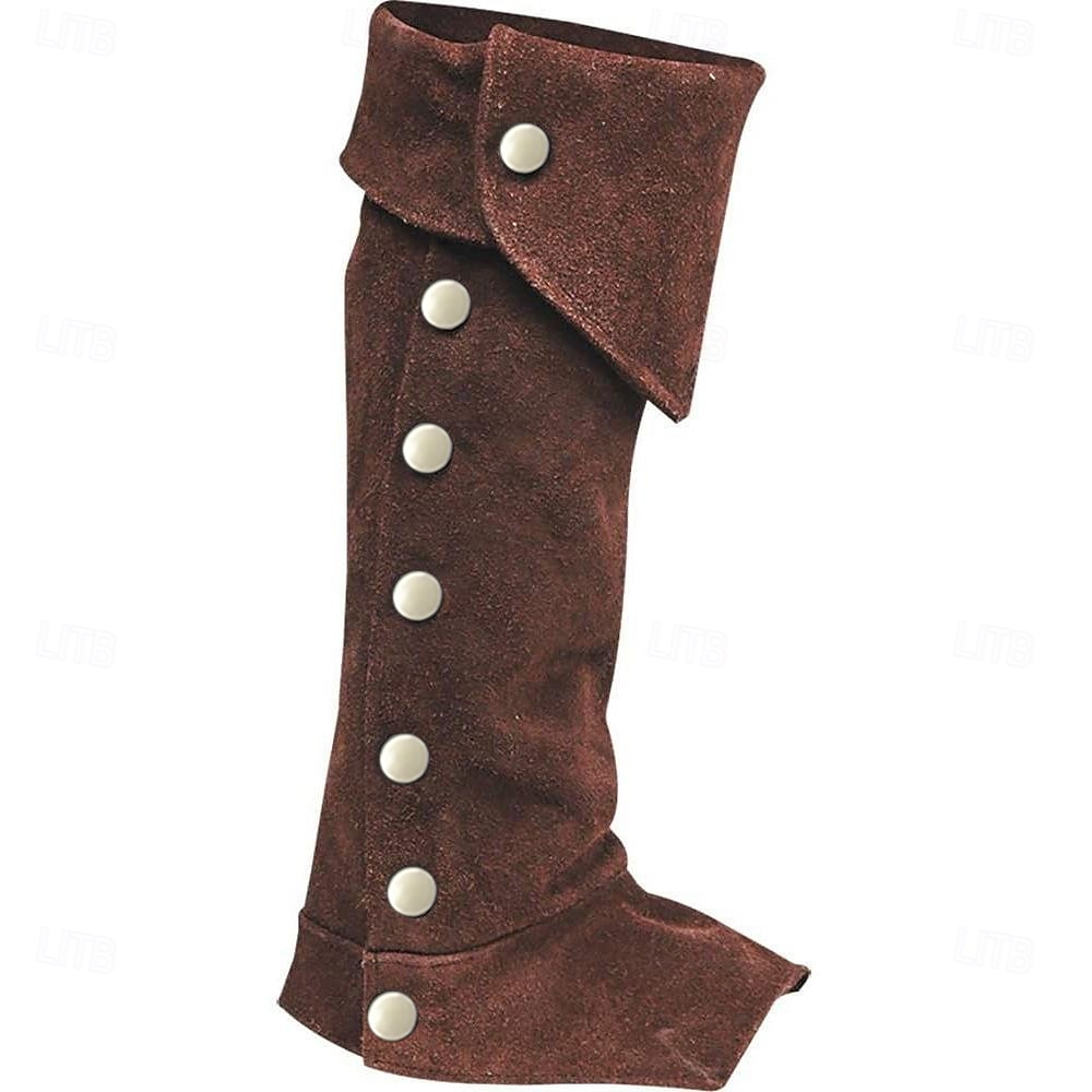 Retro Vintage Medieval Século XVII Traje Cosplay Polainas Capas para botas Feira Ren Pirata Guerreiro Cavalheiro Homens Mulheres Unisexo Pirata Fantasia Dia Das Bruxas Carnaval Baile de Máscaras de 2025 por $27.99 –P6