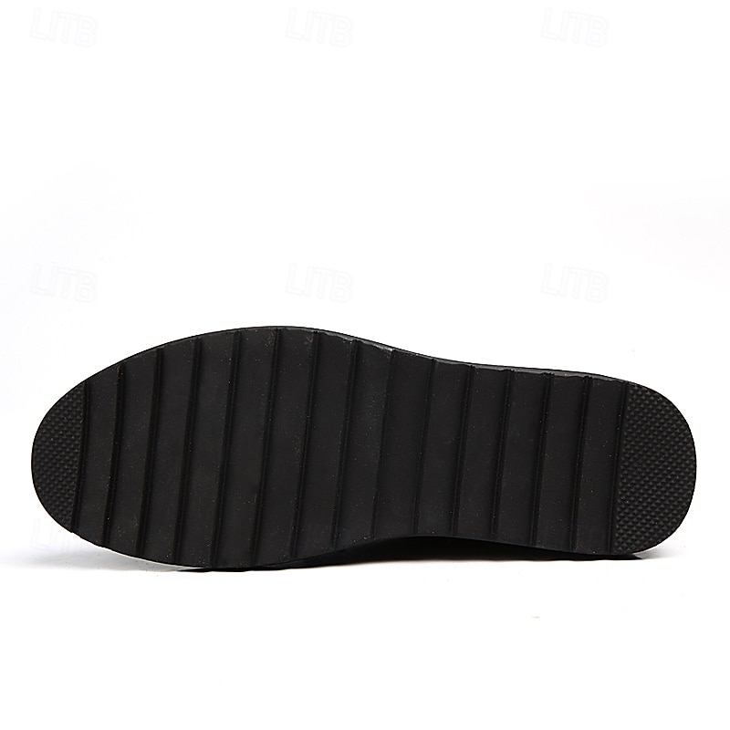 bottines en cuir marron pour hommes avec design à lacets et semelle durable – chaussures décontractées élégantes pour un usage quotidien et en extérieur de 2025 ? $59.99 –P5