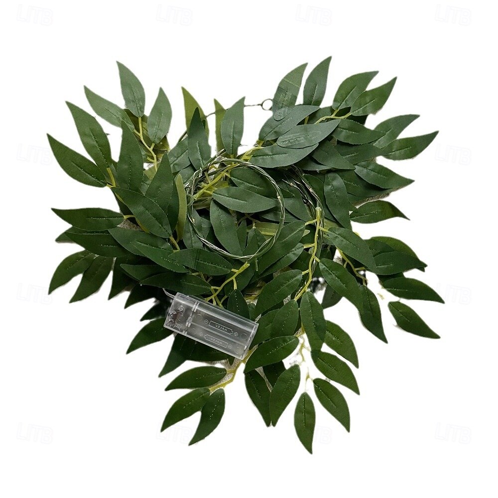 2м 20 LED имитирующие лозу волшебные гирлянды работающие от батареи для свадеб вечеринок праздников дома садового балкона 2026 - $16.99 –P9