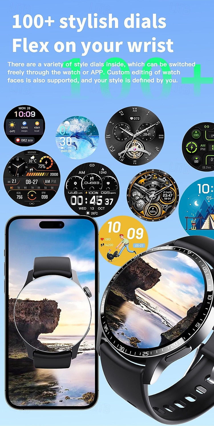 F207 Slimme horloge 1.35 inch(es) Smart horloge Bluetooth Temperatuurbewaking Stappenteller Gespreksherinnering Compatibel met: Android iOS Dames Heren Lange stand-by Handsfree bellen Waterbestendig 2025 - $62.99 –P13
