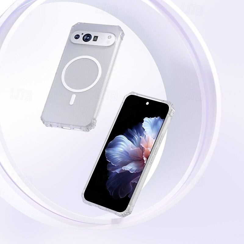 τηλέφωνο tok Για Pixel 9 Pro Pixel 9 Pro XL Pixel 9 Πίσω Κάλυμμα Μαγνητική Υποστήριξη ασύρματης φόρτισης Ανθεκτική σε πτώσεις Ρετρό TPU 2025 - $16.99 –P15
