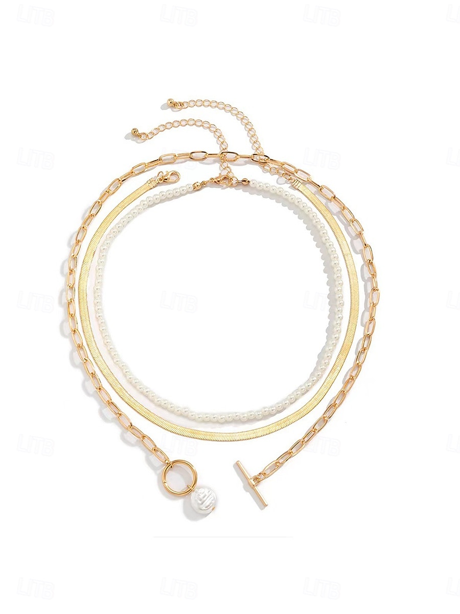 choker-kaulakoru kromi naisten punk-muoti kerroksinen epäsäännöllinen kaulakoru häihin ystävänpäiväkadulle 2026 - $11.99 –P5