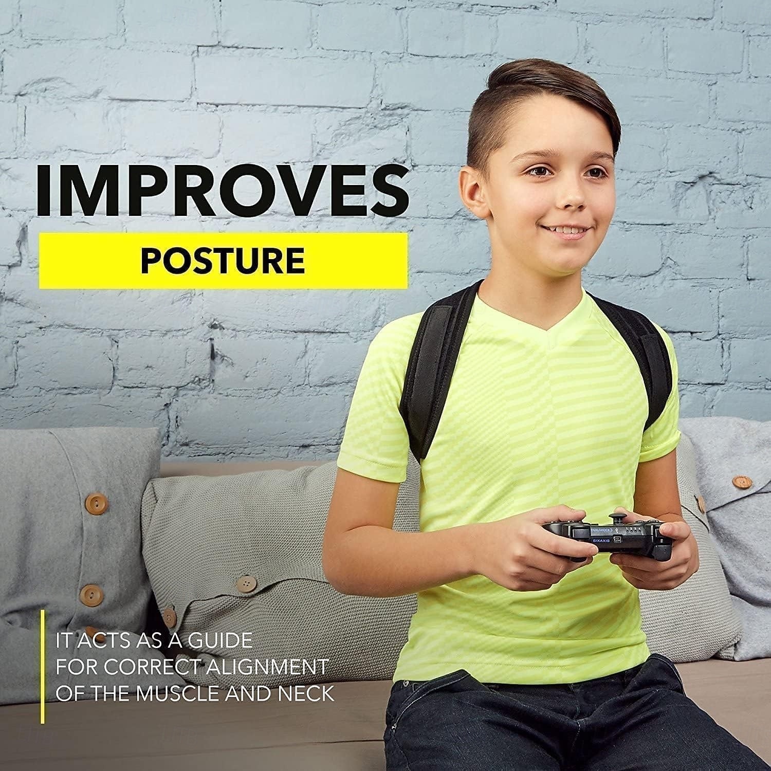 Posture Corrector for Men and Women - Adjustable Upper Back Brace for Clavicle Support and Providing Pain Relief from Neck, Back and Shoulder 2026 - $25.99 –P6
