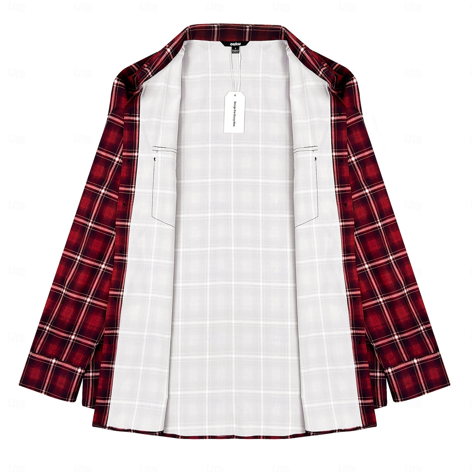 Homme Plaid Chemise Chemise Western Chemise de cow-boy manche longue Rétro Vintage style occidental Usage quotidien Sortie Fin de semaine Automne hiver Col rabattu Poche Imprimer Bouton bas Noir de 2025 ? $26.99 –P1