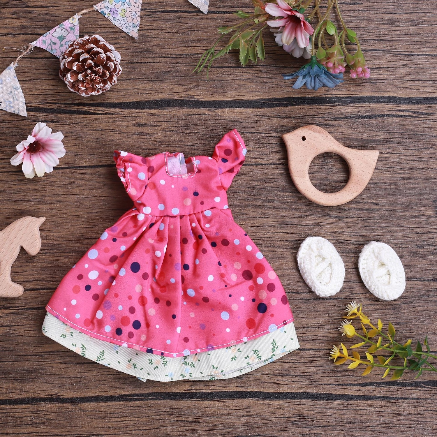 Handmade Waldorf Doll Clothes Set for 12 inch Doll Handmade Muppet Doll for Christmas Gifts 2026 - $25.99 –P8