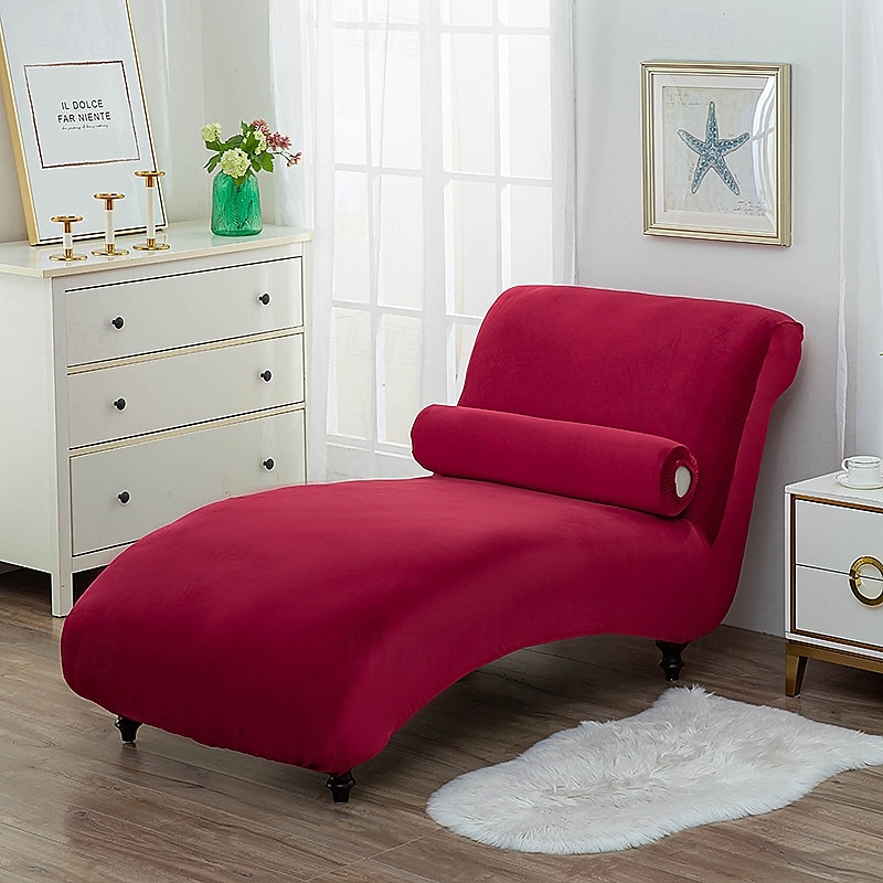housse de chaise longue en velours housse de luxe pour salon housse de chaise longue d'intérieur extensible ultra douce lavable en machine de 2025 ? $39.99 –P12