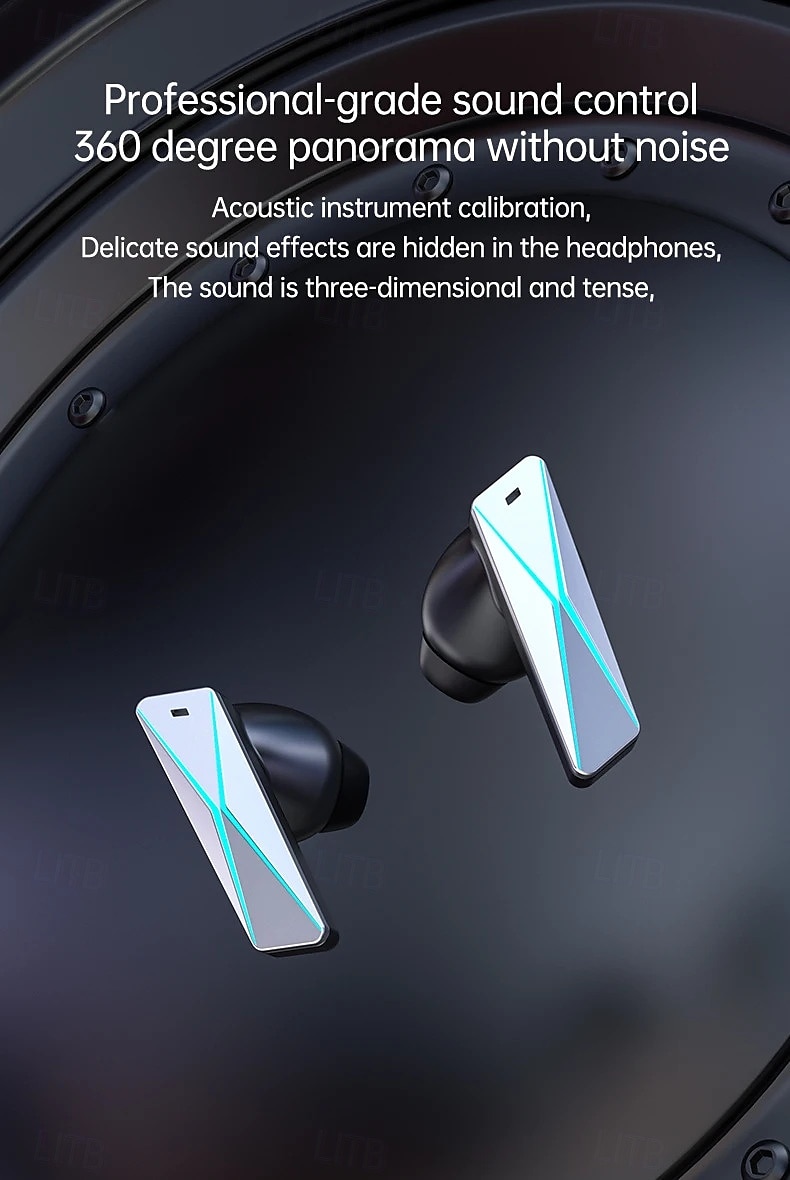 DX-08 TWS Bluetooth Earphones Noise Canceling Earbuds Wireless Headphones HD Call Stereo Sports Gaming Headsets With Mic 2025 - $26.99 –P5