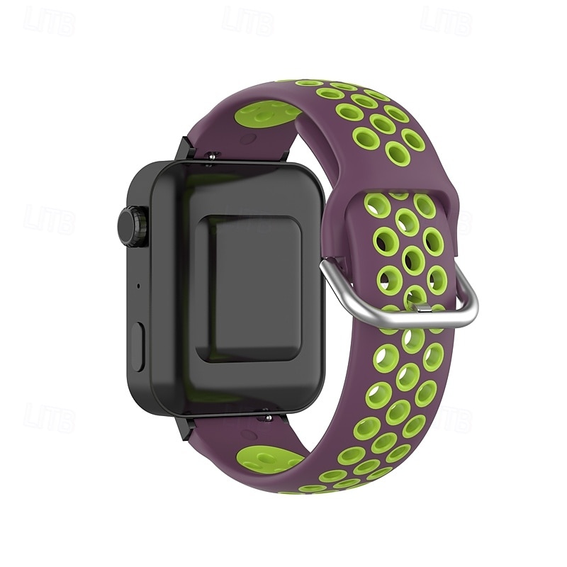 להקת שעונים חכמה מותאם ל Xiaomi Xiaomi mi Watch שעון חכם רצועה 18mm מתכוונן סולו לופ רצועת ספורט תַחֲלִיף צמיד 2025 - $12.99 –P15